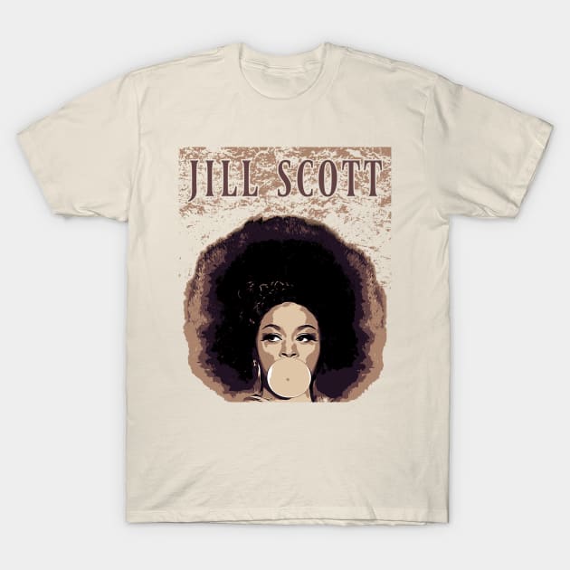 jill scott T-Shirt by Degiab